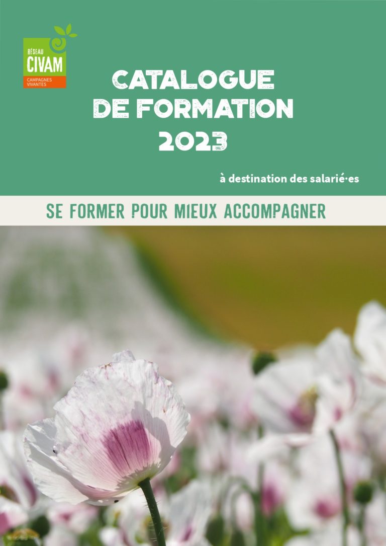 Catalogue des formations 2023 - CIVAM